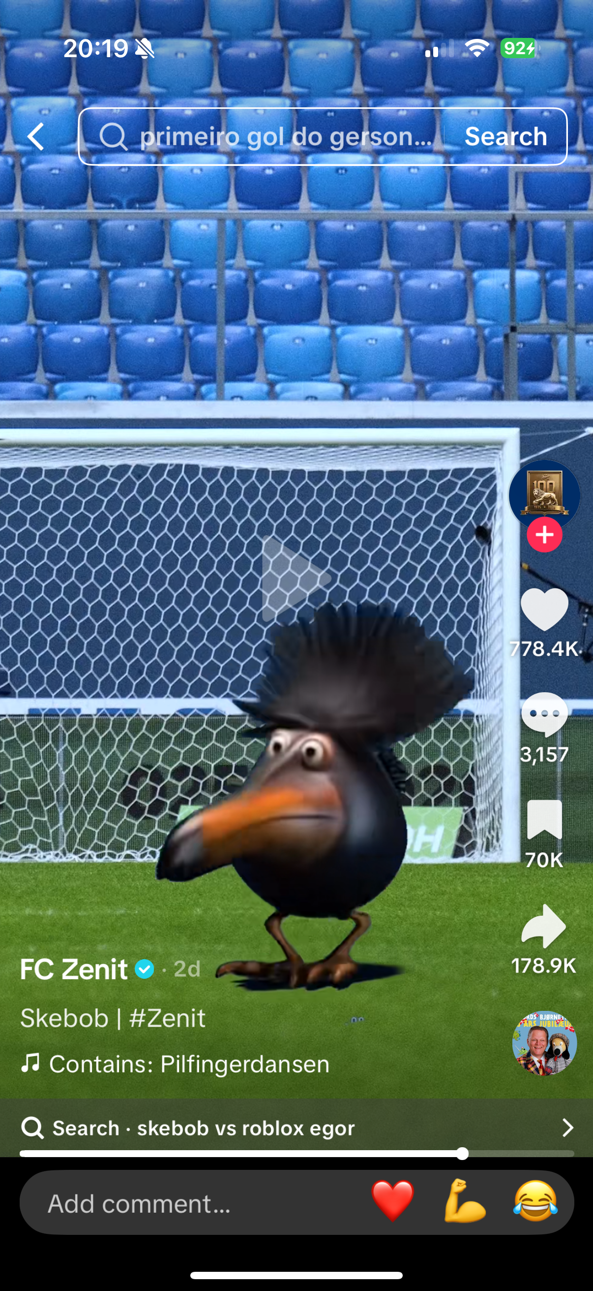 FC Zenit Skebob TikTok